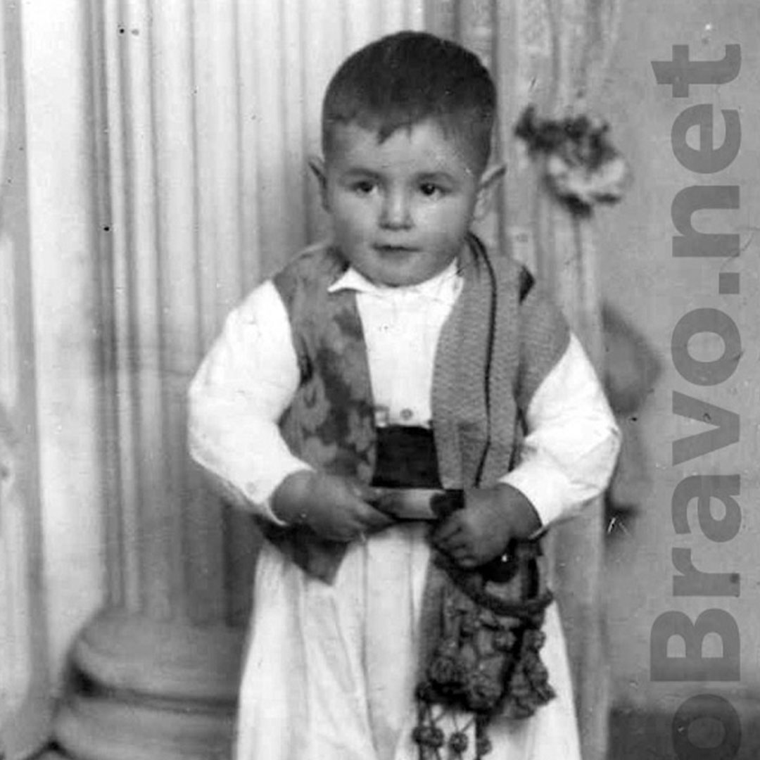 Imagen biografía Nino Bravo de pequeño